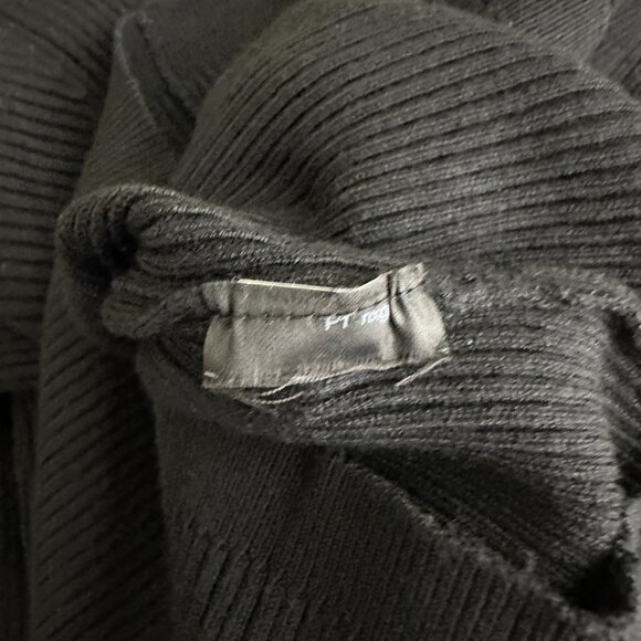 2/$30 White House Black Market Petite Square Neck Ribbed Sweater Studded #A0737 - Picture 6 of 7